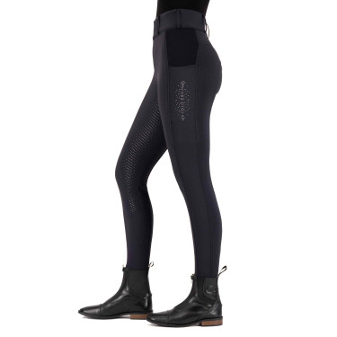 Legging d'équitation HV Polo Evi FullGrip Noir