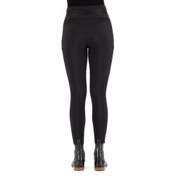 Pantalon d'équitation Euro-Star Athletic Luxe FullGrip Noir