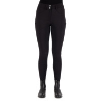Pantalon d'équitation Euro-Star Empressive FullGrip Noir