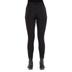 Pantalon d'équitation Euro-Star Empressive FullGrip Noir