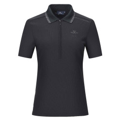 Polo en tech HV Polo 4-Ever Noir