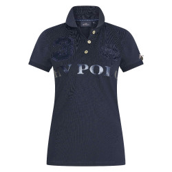 Poloshirt Favouritas EQ HV Polo Metallic marine Marineblauw Poloshirt Favouritas EQ HV Polo Metallic marine Marineblauw