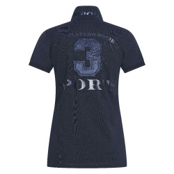 Polo shirt Favouritas EQ HV Polo Marine métallisé Bleu marine Polo shirt Favouritas EQ HV Polo Marine métallisé Bleu marine