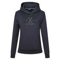 Sweatshirt in tech HV Polo Moira Zwart