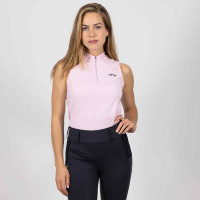 Polo in tech HV Polo Maxime zonder mouwen Roze Polo in tech HV Polo Maxime zonder mouwen Roze