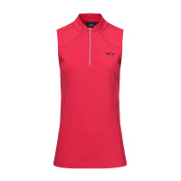 Polo en tech HV Polo Maxime sans manches Viva Magenta Bordeaux