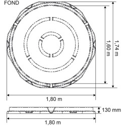 Râtelier hexagonal RPE moyen modèle La Gée