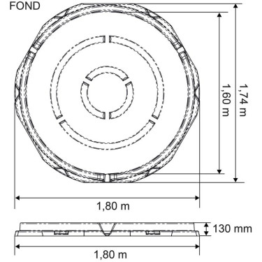 Râtelier hexagonal RPE moyen modèle La Gée
