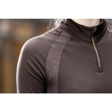 Base layer Basil HKM Marron foncé Base layer Basil HKM Marron foncé