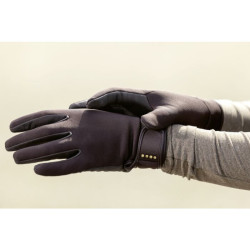 Gants Basil Softshell HKM Marron foncé