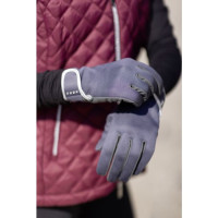 Gants Basil Softshell HKM Gris foncé Gants Basil Softshell HKM Gris foncé