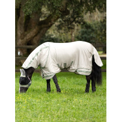 Couverture anti-mouches LeMieux Arika Armour-Tek Stone Gris