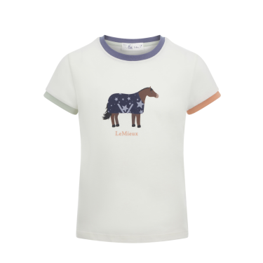 T-shirt Mini LeMieux Alex Ecru Beige