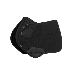 LeMieux Close Contact ProSorb 2-Pocket schokabsorberend zadeldek Zwart