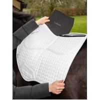 LeMieux Close Contact ProSorb 2-Pocket schokabsorberend zadeldek Zwart