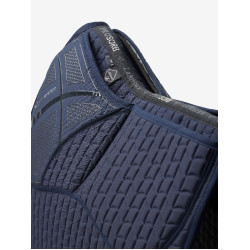 Tapis amortisseur LeMieux dressage square ProSorb 2 Poches Marine Bleu marine