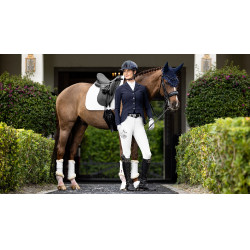 Tapis amortisseur LeMieux dressage square ProSorb 2 Poches Blanc Tapis amortisseur LeMieux dressage square ProSorb 2 Poches Blanc