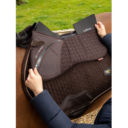 Amortisseur à cales LeMieux Quilted ProSorb 3 Poches Marron Amortisseur à cales LeMieux Quilted ProSorb 3 Poches Marron