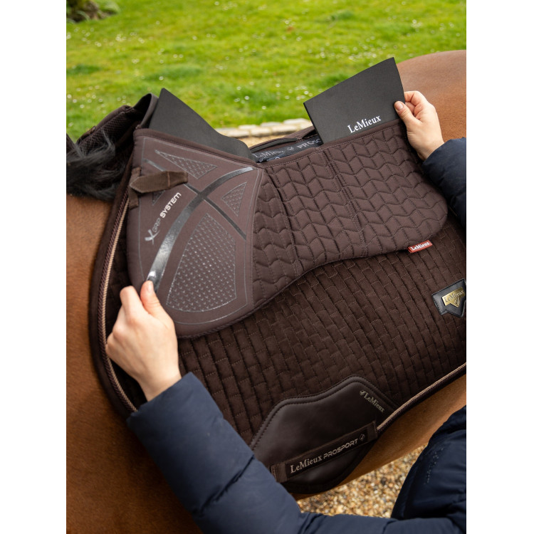 Amortisseur à cales LeMieux Quilted ProSorb 3 Poches Amortisseur à cales LeMieux Quilted ProSorb 3 Poches