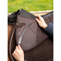 LeMieux Quilted ProSorb 3-Pocket schokdemper met wiggen Zwart LeMieux Quilted ProSorb 3-Pocket schokdemper met wiggen Zwart