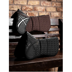 Amortisseur à cales LeMieux Quilted ProSorb 3 Poches Marron Amortisseur à cales LeMieux Quilted ProSorb 3 Poches Marron