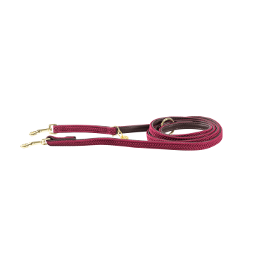 Laisse pour chien Plaited Nylon 200 cm Kentucky Bordeaux