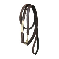 Lijn en presentatieketting van leer Kentucky Bruin