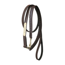 Lijn en presentatieketting van leer Kentucky Bruin