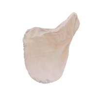 Housse de Selle avec plaque en or Kentucky Beige Housse de Selle avec plaque en or Kentucky Beige