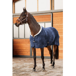 Lincoln fleece deken met nekrand van bont Horze Lincoln fleece deken met nekrand van bont Horze