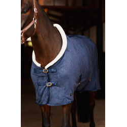 Lincoln fleece deken met nekrand van bont Horze Lincoln fleece deken met nekrand van bont Horze