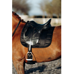 Tapis de selle de dressage Drew B Vertigo Noir