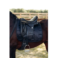 Tapis de selle de dressage Drew B Vertigo Marine foncé Bleu Tapis de selle de dressage Drew B Vertigo Marine foncé Bleu