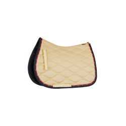 Tapis de selle de dressage B Vertigo Amory avec monogramme brodé