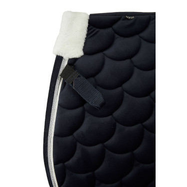 Dressuursingelpad Horze Geneva met imitatiebont Dressuursingelpad Horze Geneva met imitatiebont