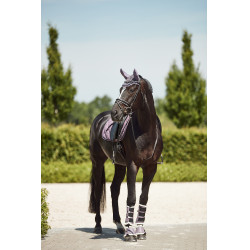 Gesloten beschermers met imitatiebont Horze Ghent Koninklijke rozijn Violet Gesloten beschermers met imitatiebont Horze Ghent Koninklijke rozijn Violet