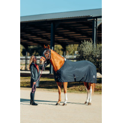 Masque anti-mouches Horze Oslo Marine foncé Bleu