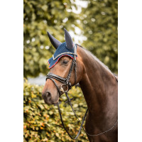 Bonnet Amory pour chevaux anti-bruit B Vertigo Marine foncé Bleu Bonnet Amory pour chevaux anti-bruit B Vertigo Marine foncé Bleu