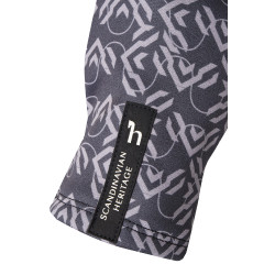 Gants d'équitation Horze Jorja Noir caviar