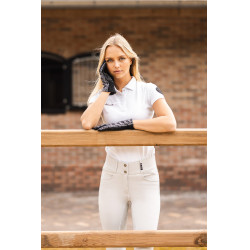 Gants d'équitation Horze Jorja Noir caviar