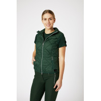 Mouwloze lichte bodywarmer Horze Martina dames Bosgroen Mouwloze lichte bodywarmer Horze Martina dames Bosgroen