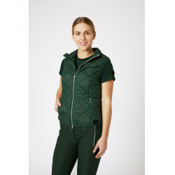 Mouwloze lichte bodywarmer Horze Martina dames Bosgroen Mouwloze lichte bodywarmer Horze Martina dames Bosgroen