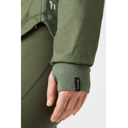 Anorak hybride Horze Annika, femme Vert olive Anorak hybride Horze Annika, femme Vert olive