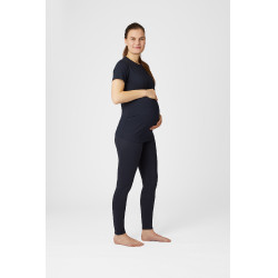 T-shirt de maternité fonctionnel Horze Lily Marine foncé Bleu