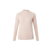 Haut d'entraînement Horze Gabriela pour femme avec protection anti-UV Rose pêche Beige