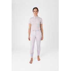 Pantalon d'équitation fond intégral Horze Kaitlin pour femme avec déco florale Chute d'orchidée Blanc Pantalon d'équitation fond intégral Horze Kaitlin pour femme avec déco florale Chute d'orchidée Blanc