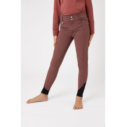 Pantalon d'équitation fond intégral en silicone Horze Leighton Ado poche téléphone Bordeaux Pantalon d'équitation fond intégral en silicone Horze Leighton Ado poche téléphone Bordeaux