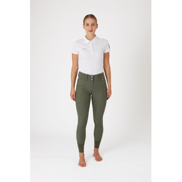 Rijbroek Horze Indira met hoge taille en volledige grip dames Rijbroek Horze Indira met hoge taille en volledige grip dames