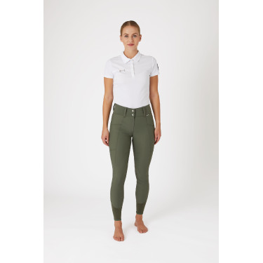 Rijbroek Horze Indira met hoge taille en volledige grip dames Rijbroek Horze Indira met hoge taille en volledige grip dames