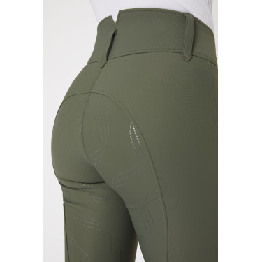Rijbroek Horze Indira met hoge taille en volledige grip dames Rijbroek Horze Indira met hoge taille en volledige grip dames